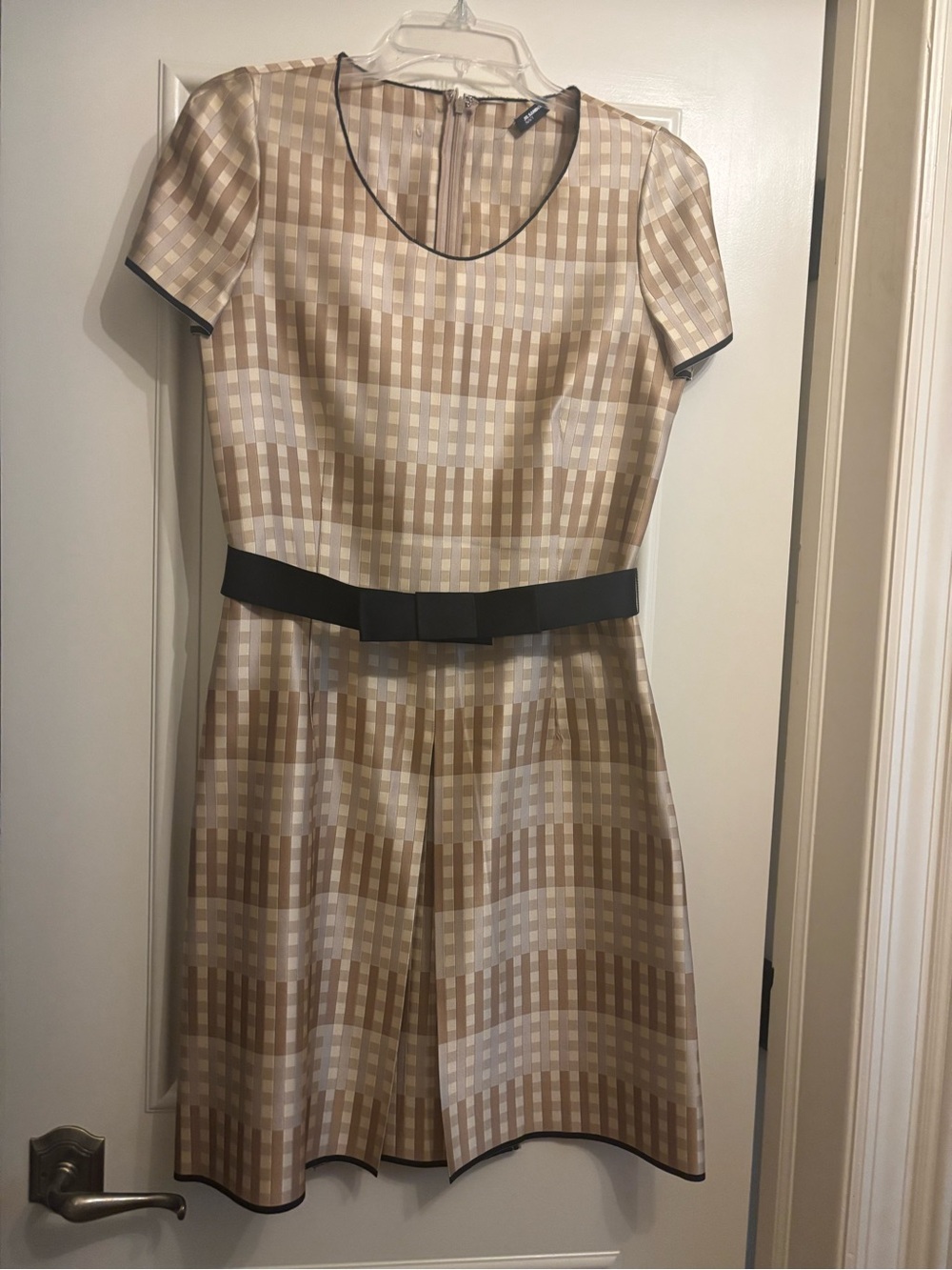 100% Silk Jil Sanders Navy Dress